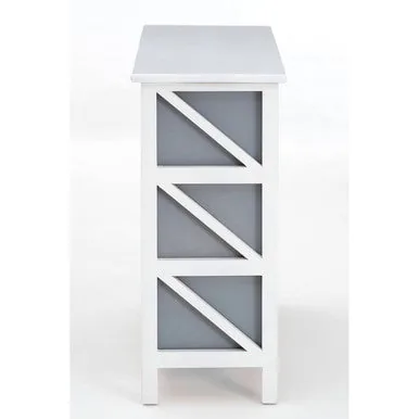 Vermont 6 Grey Cabinet Drawers