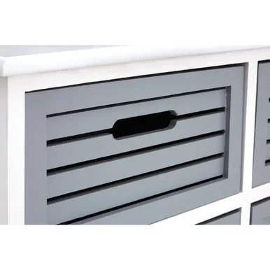 Vermont 6 Grey Cabinet Drawers