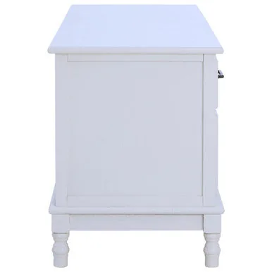 Heritage 3 Drawer White Cabinet