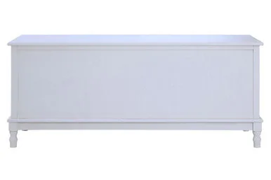 Heritage 3 Drawer White Cabinet
