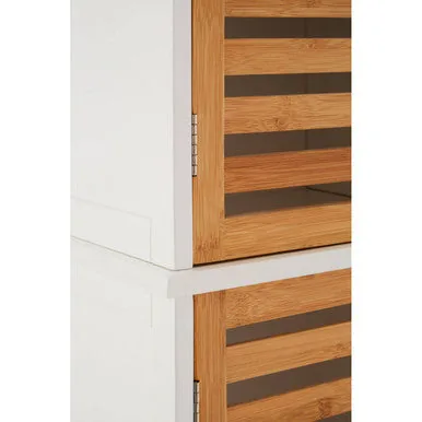 Verdon 2 Single 4 Inner Shelves Standing Cabinet
