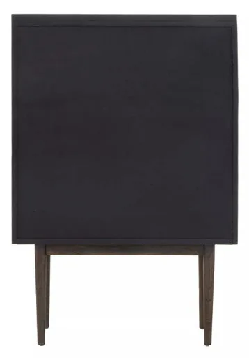 Lucca Recycled Dark Oak Wood Cabinet