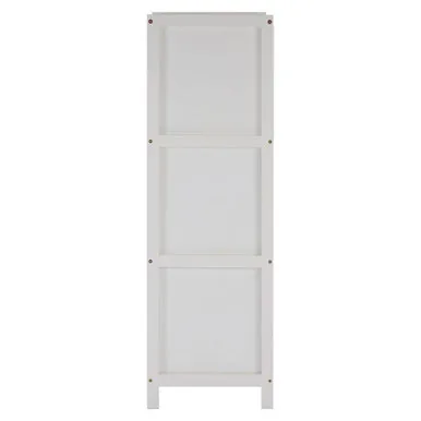 Salon White Wood 3 Drawer Cabinet