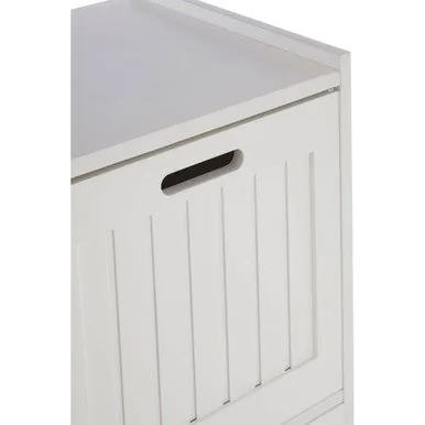Salon White Wood 3 Drawer Cabinet