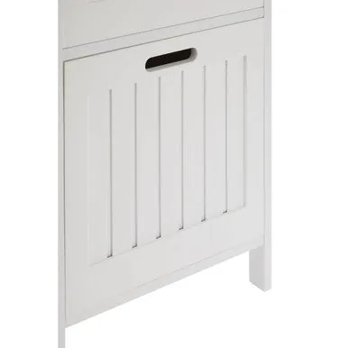 Salon White Wood 3 Drawer Cabinet