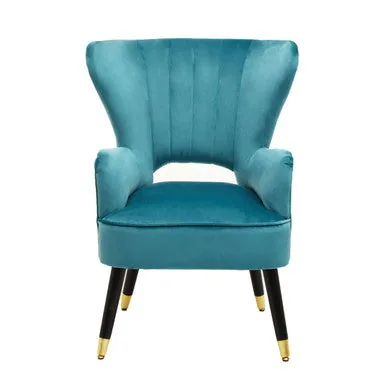 Sloan Green Velvet Armchair