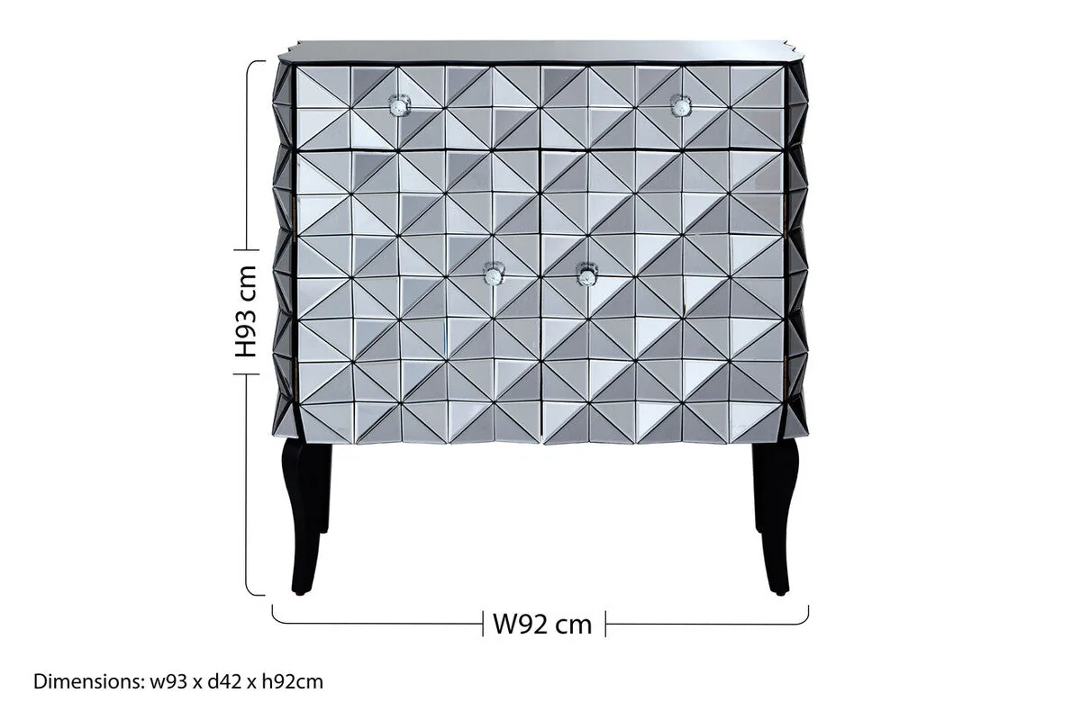 Soho Silver Cabinet