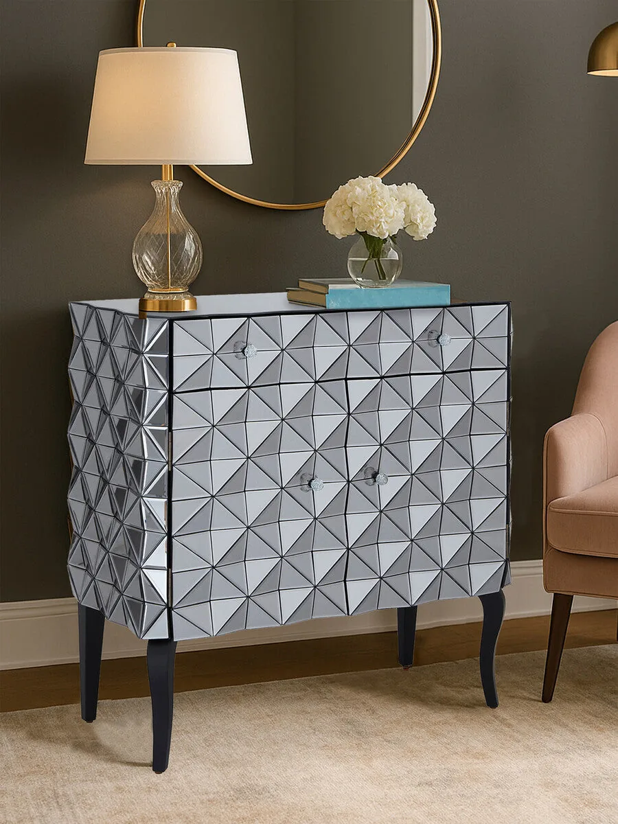 Soho Silver Cabinet