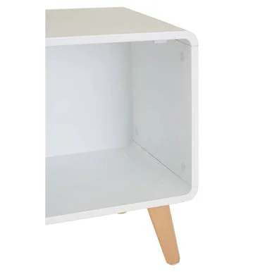 Milo 1 Door Natural Contemporary Cabinet
