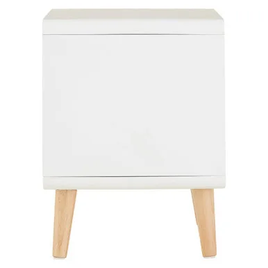 Milo 1 Door Natural Contemporary Cabinet