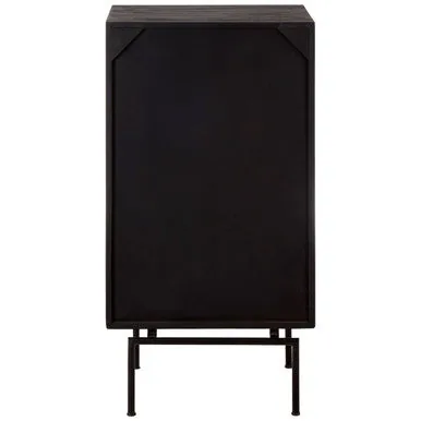 Boho Patterned 5 Drawer Tall Cabinet