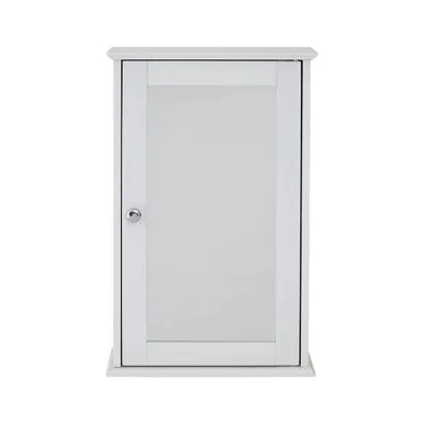 Portland Mirrored Natural Contemporary Cabinet