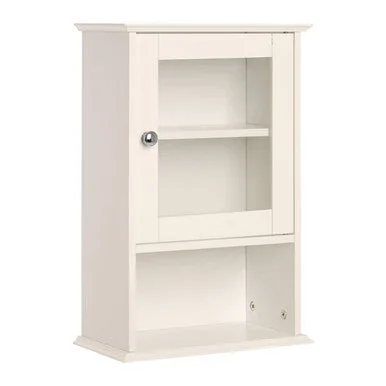 Portland Wall White Contemporary Cabinet