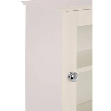 Portland Wall White Contemporary Cabinet