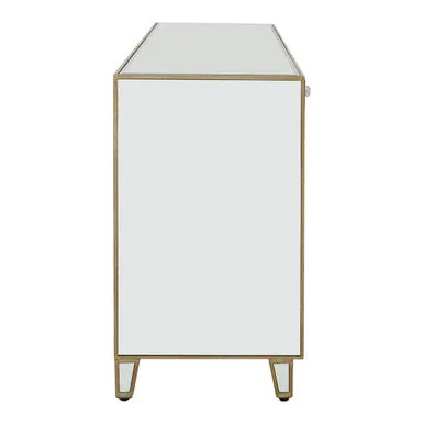 Knightsbridge Glass Silver Cabinet