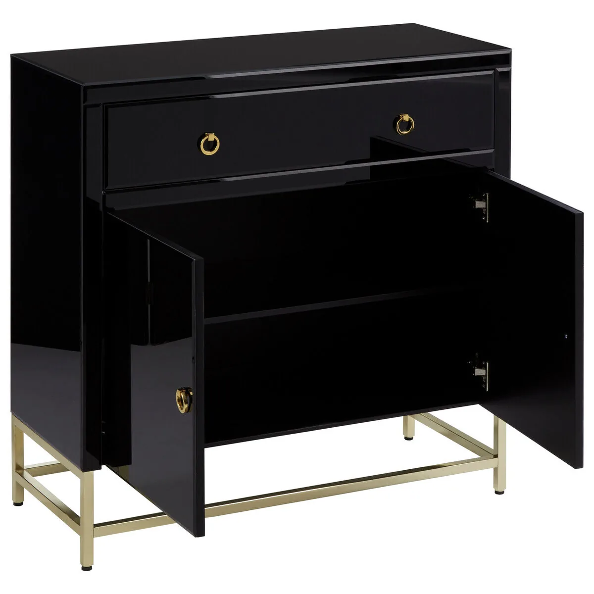 Kensington Townhouse Black Cabinet