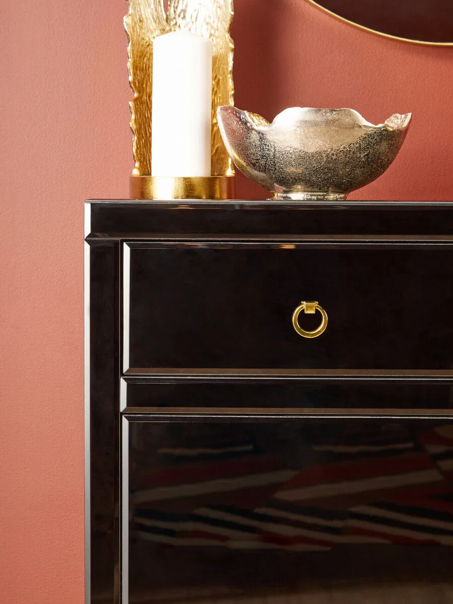 Kensington Townhouse Black Cabinet