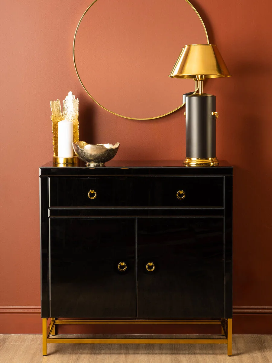 Kensington Townhouse Black Cabinet