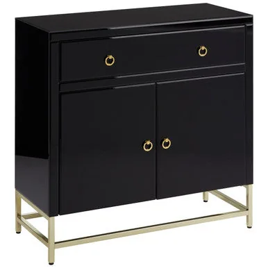 Kensington Townhouse Black Cabinet