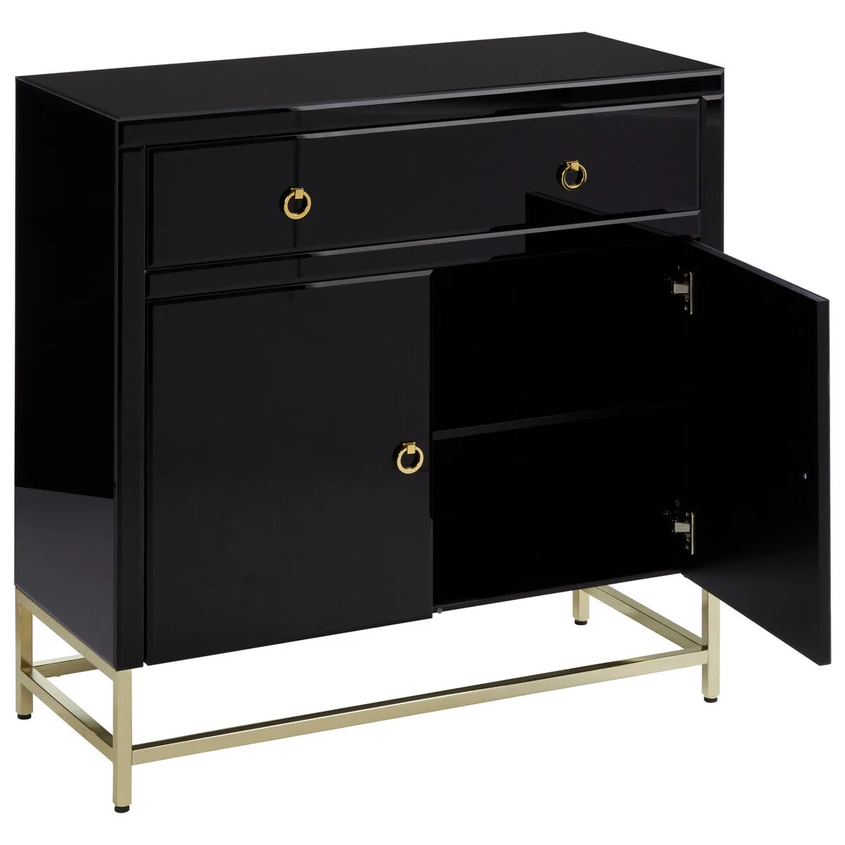 Kensington Townhouse Black Cabinet