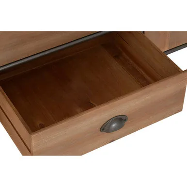 Trinity 4 Drawer Black Industrial Cabinet