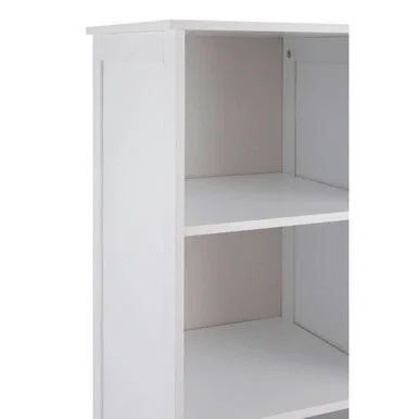 Portern Single Door Pine White Modern Cabinet