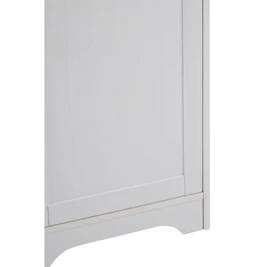 Portern Single Door Pine White Modern Cabinet