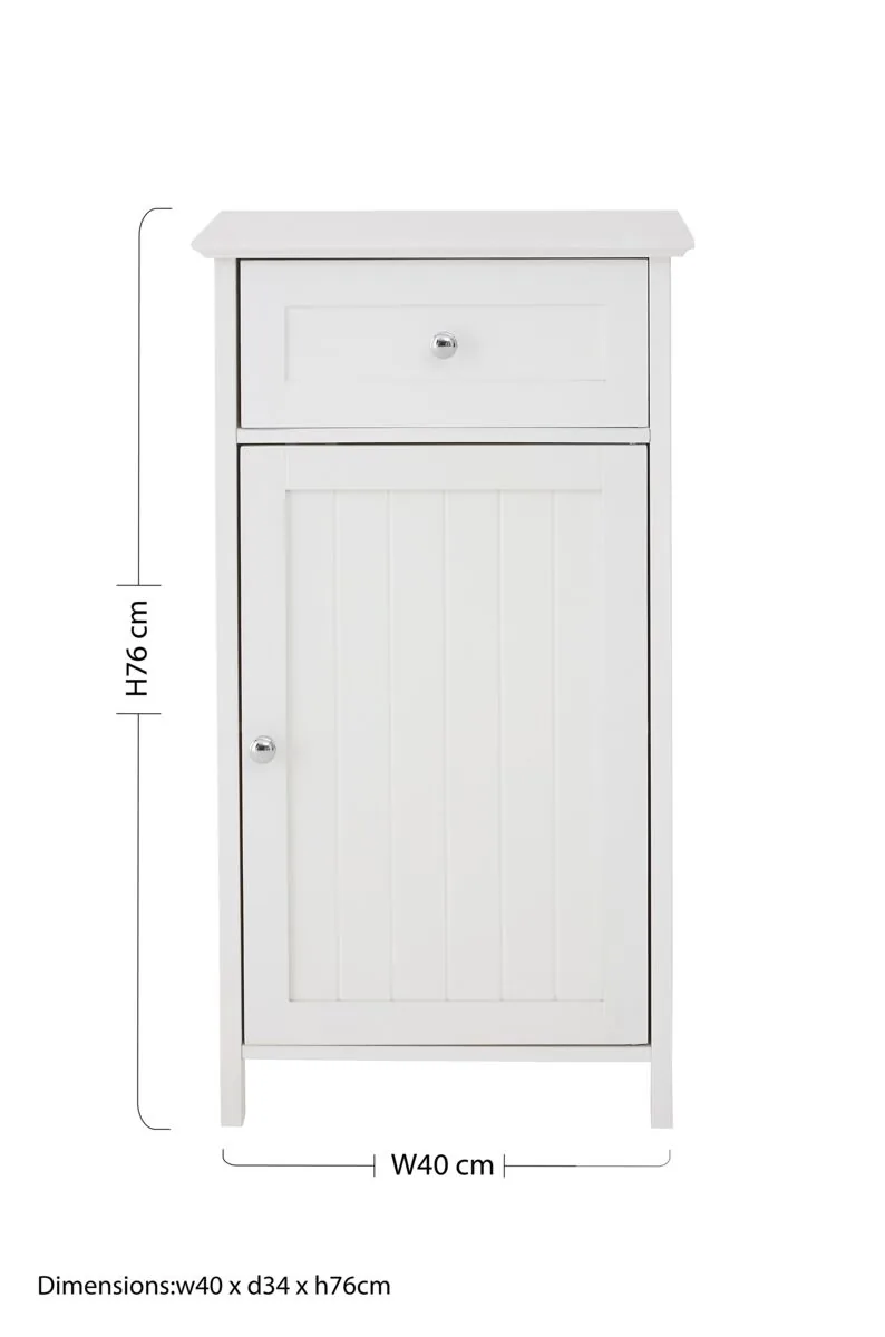 Portland 1 Inner Shelf & Drawer Cabinet