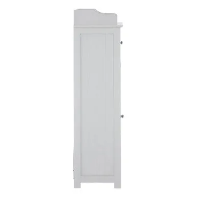Portland Glass Door Floor Standing Cabinet