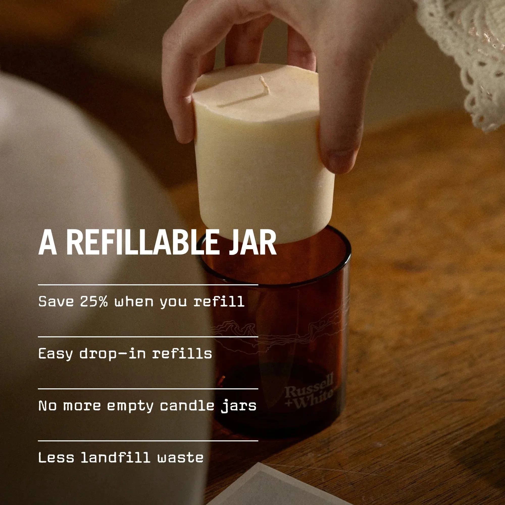 San Marco 250g Scented Soy Candle Refill