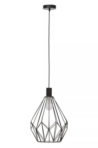 Wyra Black Frame Pendant Light