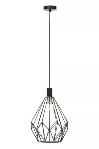 Wyra Black Frame Pendant Light