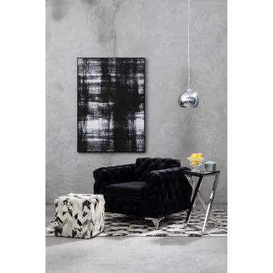 Osborn Chrome & White Inside Pendant Light