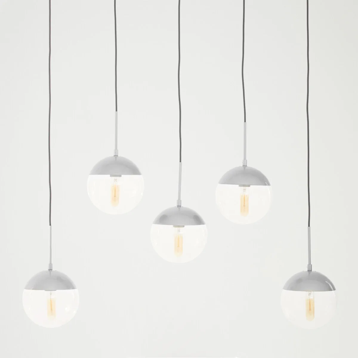 Revive Chrome 5 Pendant Light