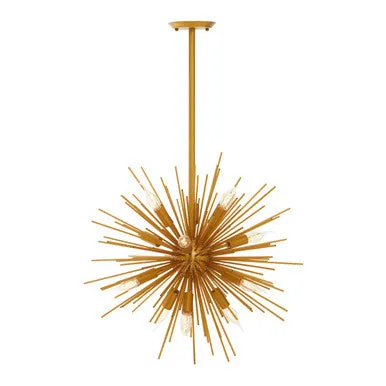 Spike Brass Metal Pendant Light