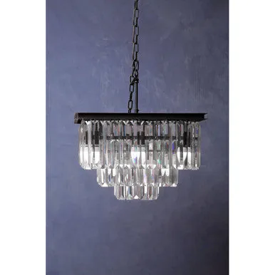 Kensington Townhouse Multi Crystal Pendant Light