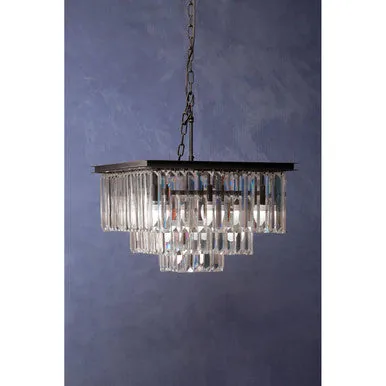 Kensington Townhouse Multi Crystal Pendant Light