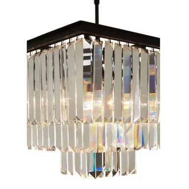 Kensington Townhouse Multi Crystal Pendant Light