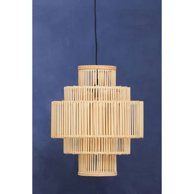 Lapiz Bamboo Natural Pendant Light