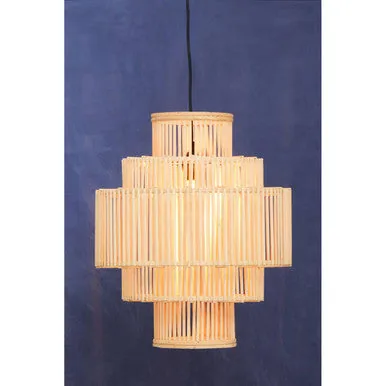 Lapiz Bamboo Natural Pendant Light