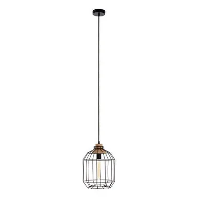 Beacan Black Metal Wire Pendant Light