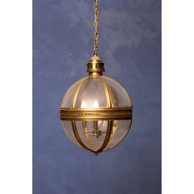 Hampstead Brass Pendant Light
