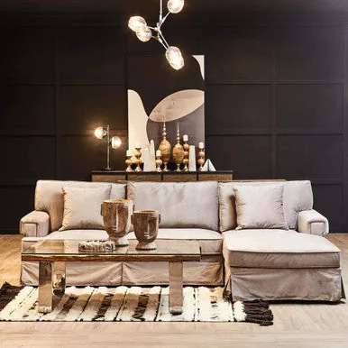 Abira 5 Arm Silver Pendant Light
