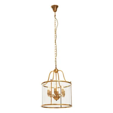 Hampstead Brass 6 Bulb Pendant Light