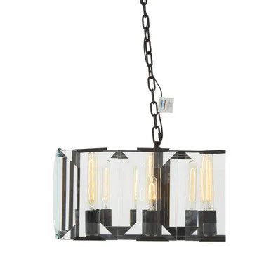 Babylon Black 12 Light Pendant Light