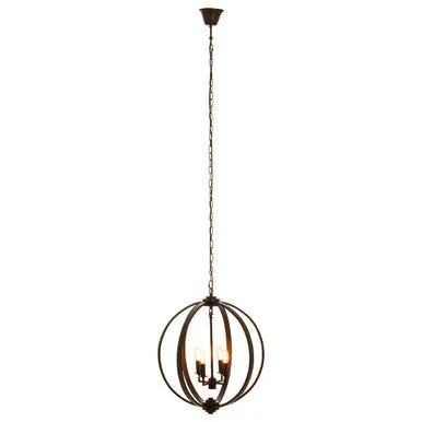 Censer Black Metal Pendant Light