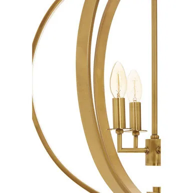 Censer Antique Brass Pendant Light