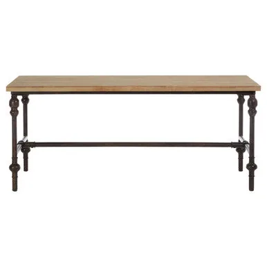 Tribeca Black Industrial Coffee Table
