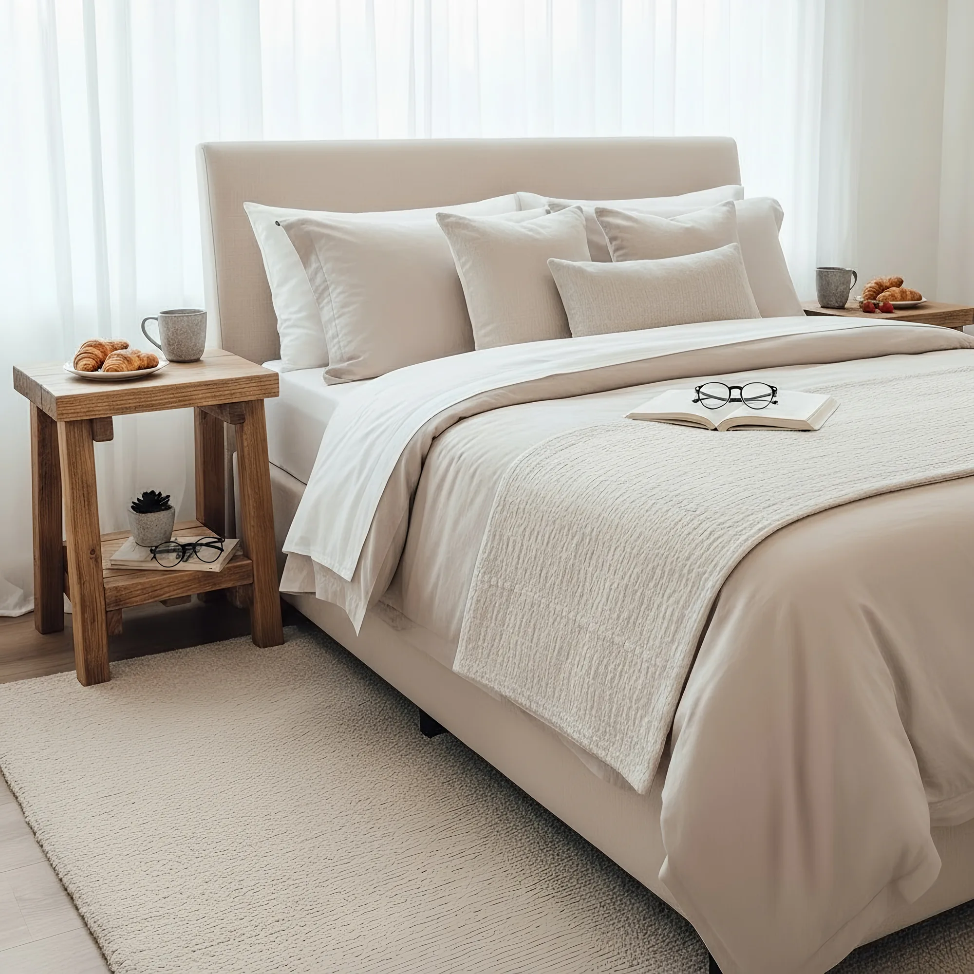 SIERA Bedside Table / Side Table / Bedroom Furniture
