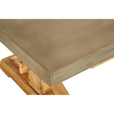Pompeii Wooden Solid Wood Oak Contemporary Coffee Table